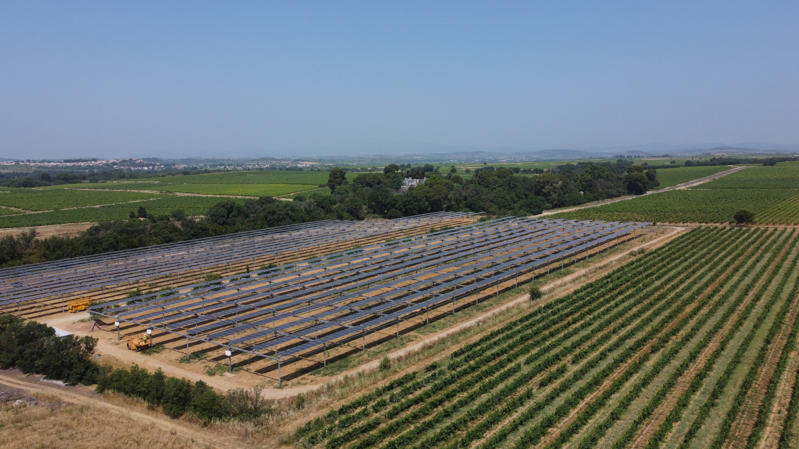 Centrale Agrivoltaïque Société Agrivoltaïque d’Occitanie 2 Servian (34290)